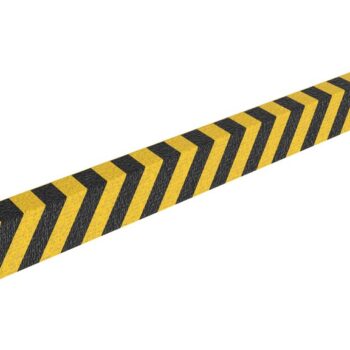 Evergrip Standard Anti-slip Stair Nosing 55 x 55mm with Hazard Stripe Finish
