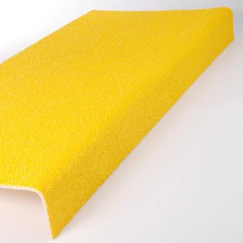 Evergrip Anti-Slip Flooring Through Colour Stair Nosing Tread Cover Yellow