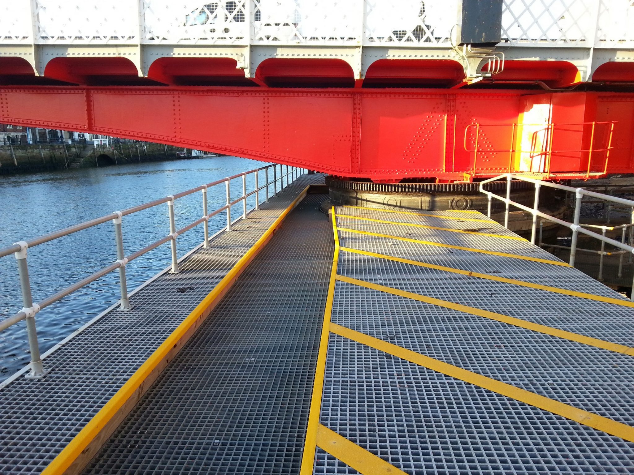 Handrail Whitby Swing Bridge