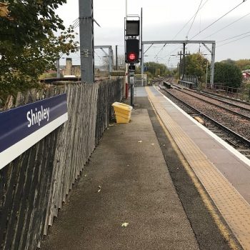 Shipley Station Plaform Extension