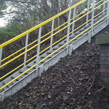 GRP Embankment Steps for Access