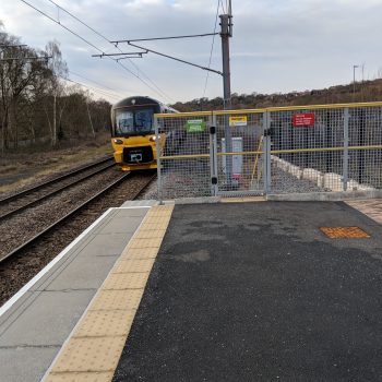 Rail Platform Gate and Fence