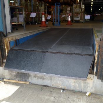 After anti slip sheets installation