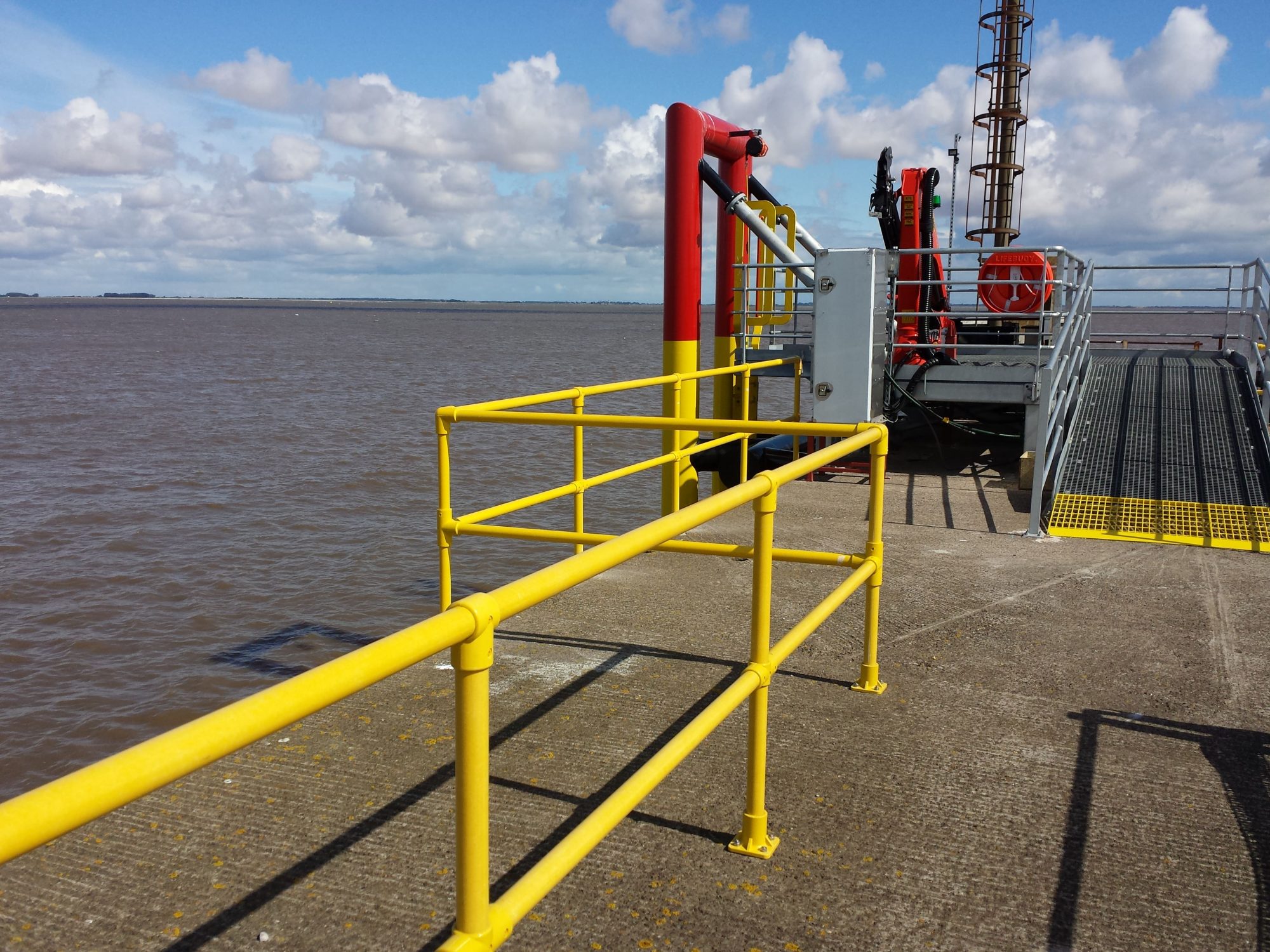 GRP Handrail Commercial Port