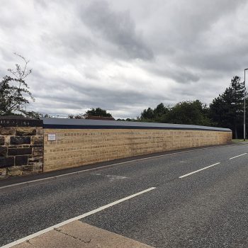 Bridge Parapet Extension GRP Steeple Coping Example